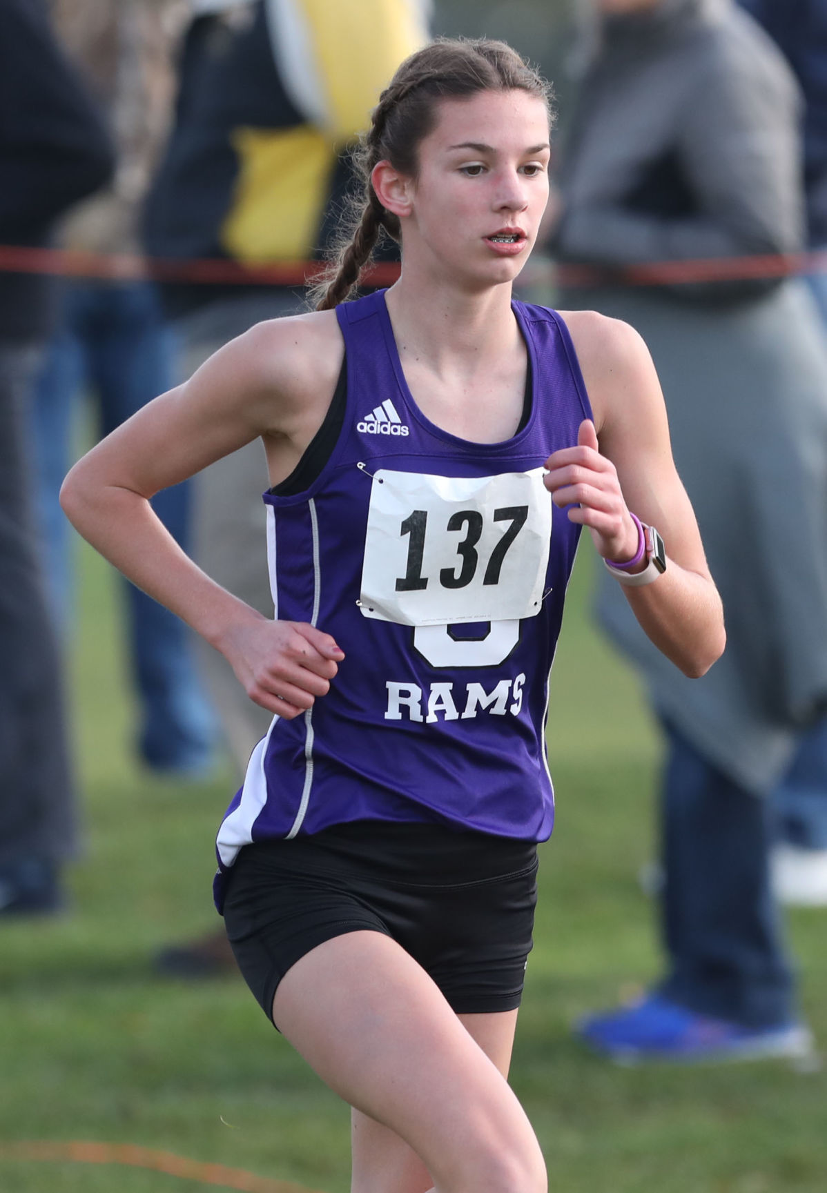 Class 1A girls cross country sectional 18.1027.18jpg